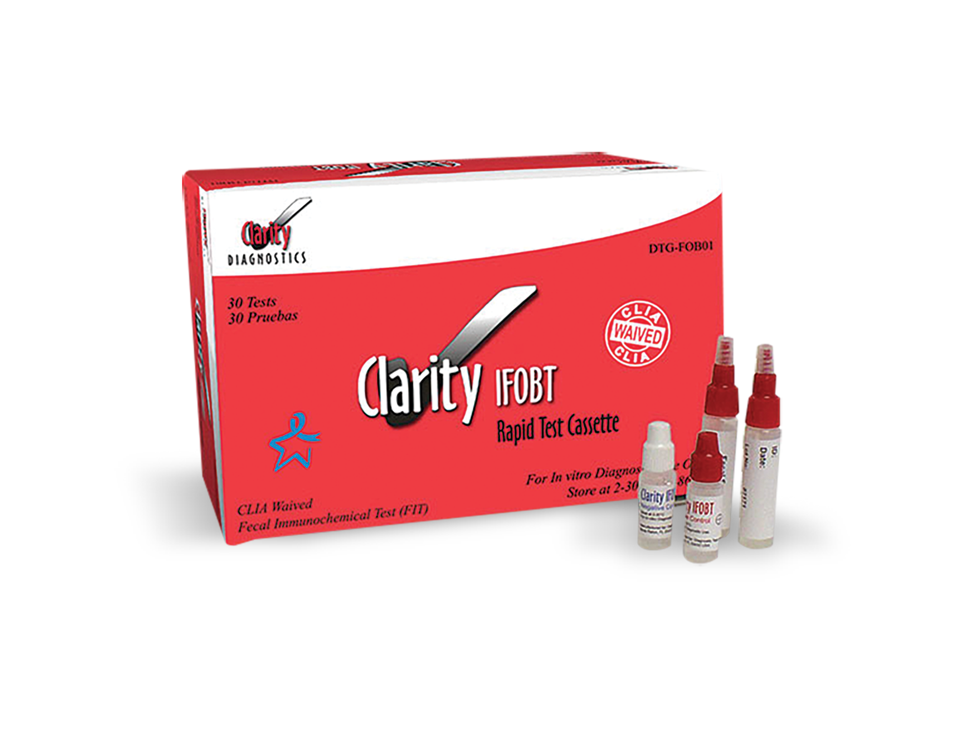 CLARITY ONE-STEP IMMUNO FECAL OCCULT BLOOD TEST KIT