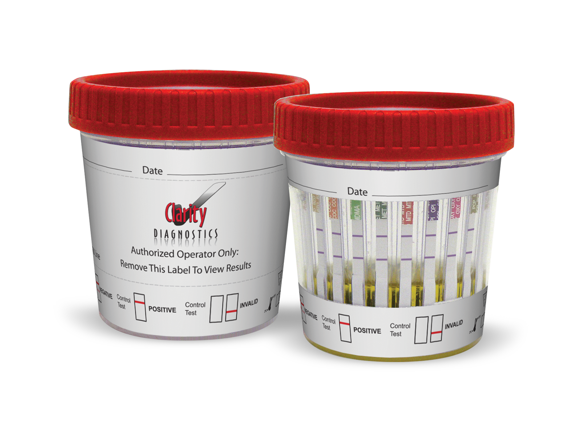 Clarity Drug Testing Cups