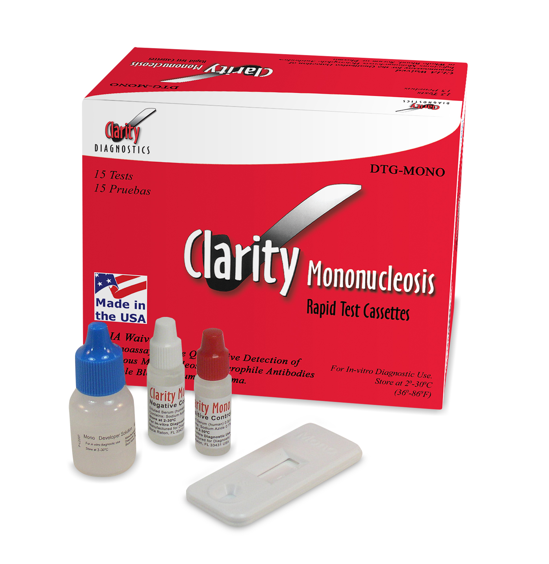 Clarity Mononucleosis Test Kit Clarity Diagnostics