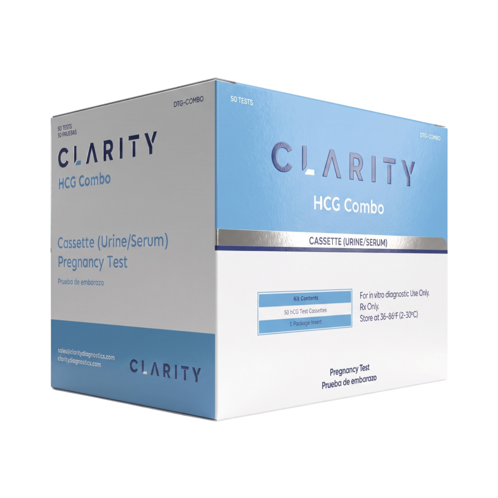 Pregnancy Combo Urine/Serum Cassettes