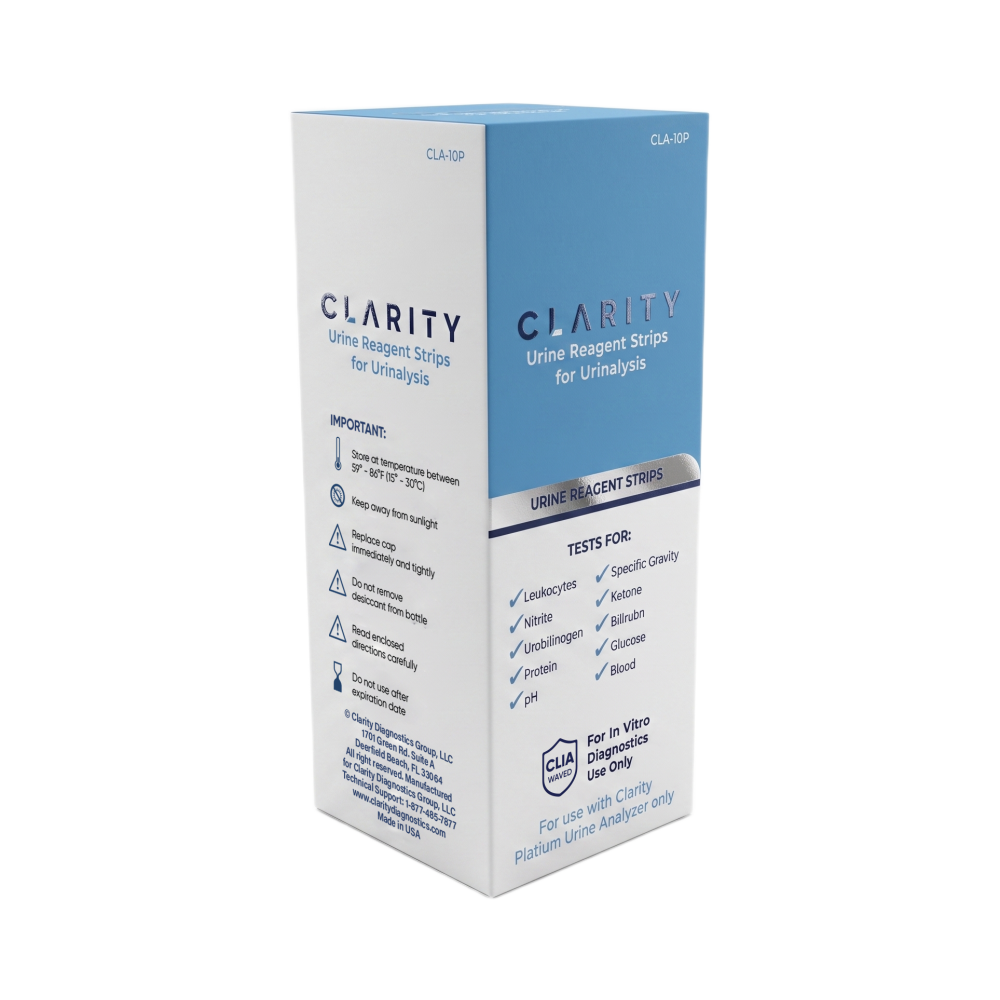 Platinum 10-Parameter Urinalysis Strips