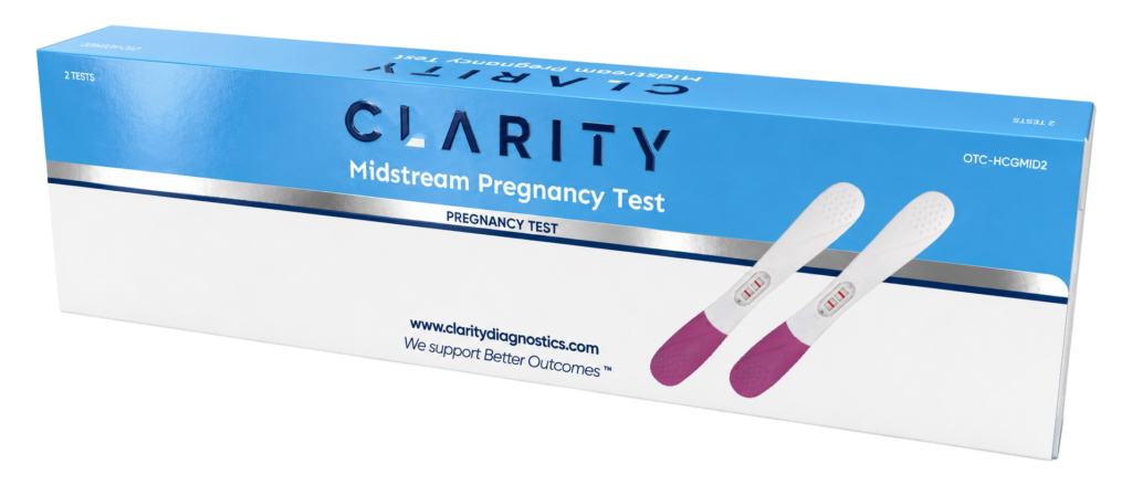 hCG Midstream Test (2 pack)