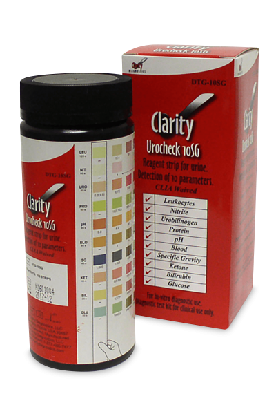 5.1-CLARITY UROCHECK URINE STRIPS