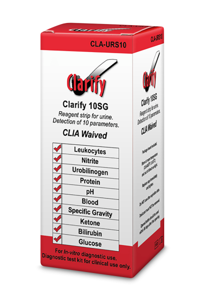 5.6-CLARITY UROCHECK URINE STRIPS
